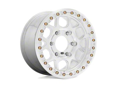 KMC Mesa Forged Slotted Beadlock Raw Machined 6-Lug Wheel; 17x9; 0mm Offset (07-14 Yukon)