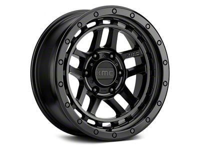 KMC Recon Satin Black 6-Lug Wheel; 18x8.5; 18mm Offset (07-14 Yukon)