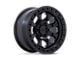 KMC Riot SBL Satin Black 6-Lug Wheel; 17x9; -12mm Offset (07-14 Yukon)