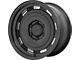 KMC Roswell Satin Black 6-Lug Wheel; 17x8.5; 18mm Offset (07-14 Yukon)