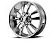 KMC Skitch Chrome 6-Lug Wheel; 18x8; 15mm Offset (07-14 Yukon)