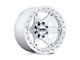 KMC VI Beadlock Machined 6-Lug Wheel; 17x9; -38mm Offset (07-14 Yukon)