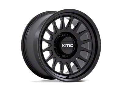 KMC Impact Forged Monoblock Satin Black 8-Lug Wheel; 18x9; 0mm Offset (08-10 F-250 Super Duty)