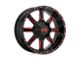 KMC Bully OL Satin Black 6-Lug Wheel; 17x8.5; 0mm Offset (09-14 F-150)