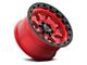 KMC Chase Candy Red with Black Lip 6-Lug Wheel; 20x9; 0mm Offset (09-14 F-150)