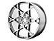 KMC Crosshair Chrome 6-Lug Wheel; 22x9; 35mm Offset (09-14 F-150)