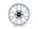 KMC Hatchet Gloss Silver with Machined Face 6-Lug Wheel; 17x8.5; 25mm Offset (09-14 F-150)