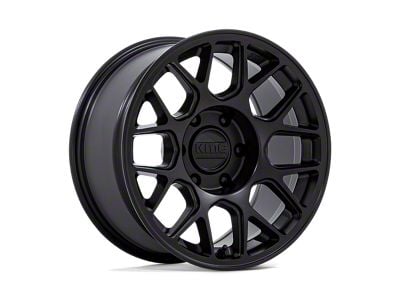 KMC Hatchet Matte Black 6-Lug Wheel; 17x8.5; 25mm Offset (09-14 F-150)