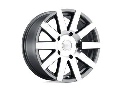 KMC Impact OL Satin Black 6-Lug Wheel; 17x8.5; 0mm Offset (09-14 F-150)