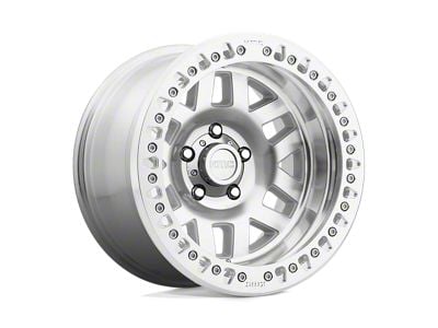 KMC Machete Crawl Beadlock Machined 6-Lug Wheel; 17x9; -38mm Offset (09-14 F-150)