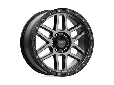 KMC Mesa Satin Black with Gray Tint 6-Lug Wheel; 20x9; 0mm Offset (09-14 F-150)