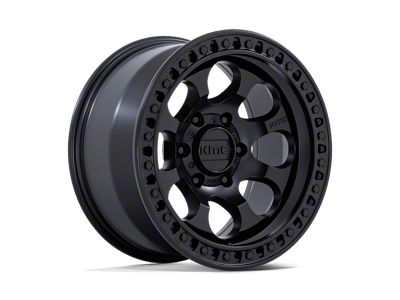 KMC Riot SBL Satin Black 6-Lug Wheel; 18x9; 18mm Offset (09-14 F-150)