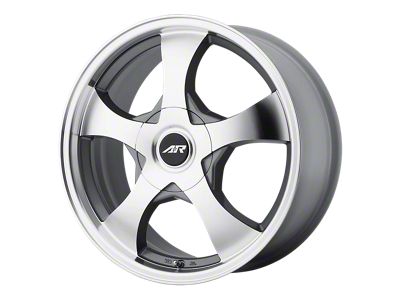 KMC Sync Satin Black with Gray Tint 6-Lug Wheel; 17x9; -12mm Offset (09-14 F-150)