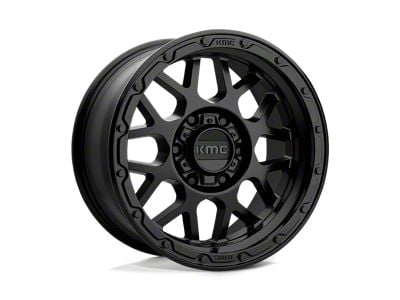 KMC Grenade Off-Road Matte Black 5-Lug Wheel; 18x8.5; 0mm Offset (09-18 RAM 1500)