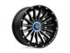 KMC Signal Satin Black with Gray Tint 5-Lug Wheel; 17x9; 0mm Offset (09-18 RAM 1500)