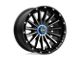 KMC Signal Satin Black with Gray Tint 5-Lug Wheel; 20x9; 18mm Offset (09-18 RAM 1500)