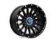 KMC Signal Satin Black 5-Lug Wheel; 20x9; 0mm Offset (09-18 RAM 1500)