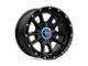 KMC Sync Satin Black 5-Lug Wheel; 17x9; 18mm Offset (09-18 RAM 1500)