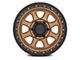 KMC Chase Matte Bronze with Black Lip 8-Lug Wheel; 20x9; 18mm Offset (10-18 RAM 3500 SRW)