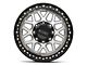 KMC GRS Machined with Satin Black Lip 8-Lug Wheel; 20x9; 0mm Offset (10-18 RAM 3500 SRW)