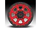 KMC Chase Candy Red with Black Lip 8-Lug Wheel; 20x9; 18mm Offset (11-16 F-250 Super Duty)