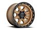 KMC Chase Matte Bronze with Black Lip 8-Lug Wheel; 20x9; 0mm Offset (11-16 F-250 Super Duty)