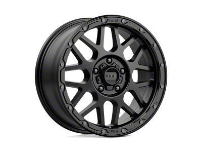 KMC Grenade Off-Road Matte Black 8-Lug Wheel; 17x9; 18mm Offset (11-16 F-250 Super Duty)