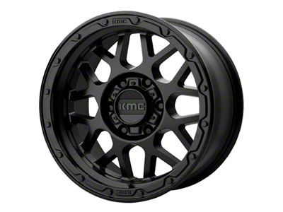 KMC Grenade Off-Road Matte Black 8-Lug Wheel; 18x8.5; 0mm Offset (11-16 F-250 Super Duty)