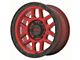 KMC Mesa Candy Red with Black Lip 8-Lug Wheel; 20x9; 0mm Offset (11-16 F-250 Super Duty)