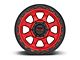 KMC Chase Candy Red with Black Lip 8-Lug Wheel; 20x9; 0mm Offset (11-16 F-350 Super Duty SRW)