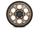 KMC Dirty Harry Matte Bronze with Black Lip 8-Lug Wheel; 17x8.5; 0mm Offset (11-16 F-350 Super Duty SRW)