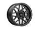 KMC Grenade Off-Road Matte Black 8-Lug Wheel; 17x9; 18mm Offset (11-16 F-350 Super Duty SRW)