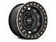 KMC Tank Beadlock Satin Black 8-Lug Wheel; 17x9; -38mm Offset (11-16 F-350 Super Duty SRW)