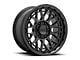 KMC Technic Satin Black 8-Lug Wheel; 20x9; 0mm Offset (11-16 F-350 Super Duty SRW)