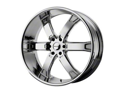 KMC Brodie Chrome 6-Lug Wheel; 20x9; 15mm Offset (14-18 Sierra 1500)