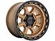 KMC Chase Matte Bronze with Black Lip 6-Lug Wheel; 20x9; 0mm Offset (14-18 Sierra 1500)