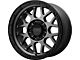 KMC Grenade Off-Road Matte Gray with Matte Black Lip 6-Lug Wheel; 20x9; 18mm Offset (14-18 Sierra 1500)