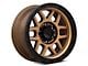 KMC Mesa Matte Bronze with Black Lip 6-Lug Wheel; 20x9; 0mm Offset (14-18 Sierra 1500)