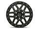 KMC Mesa Satin Black with Gray Tint 6-Lug Wheel; 18x9; 18mm Offset (14-18 Sierra 1500)