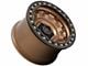 KMC Tank Beadlock Matte Bronze 6-Lug Wheel; 17x9; -15mm Offset (14-18 Sierra 1500)