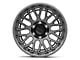 KMC Technic Anthracite 6-Lug Wheel; 18x9; 0mm Offset (14-18 Sierra 1500)