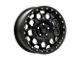 KMC Trek Satin Black 6-Lug Wheel; 17x9; 0mm Offset (14-18 Sierra 1500)