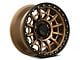 KMC Carnage Matte Bronze with Black Lip 6-Lug Wheel; 17x9; -12mm Offset (14-18 Silverado 1500)