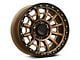 KMC Carnage Matte Bronze with Black Lip 6-Lug Wheel; 17x9; -12mm Offset (14-18 Silverado 1500)