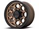 KMC Dirty Harry Matte Bronze with Black Lip 6-Lug Wheel; 17x8.5; 18mm Offset (14-18 Silverado 1500)