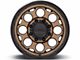 KMC Dirty Harry Matte Bronze with Black Lip 6-Lug Wheel; 17x8.5; 18mm Offset (14-18 Silverado 1500)