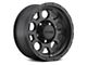 KMC Enduro Matte Black 6-Lug Wheel; 18x9; 0mm Offset (14-18 Silverado 1500)