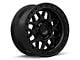 KMC GRS Satin Black 6-Lug Wheel; 18x8.5; 0mm Offset (14-18 Silverado 1500)