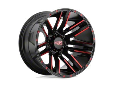 KMC Crosshair Satin Black 6-Lug Wheel; 20x8.5; 15mm Offset (15-22 Canyon)