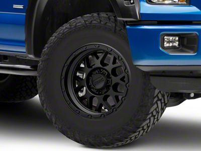 KMC Grenade Off-Road Matte Black 6-Lug Wheel; 17x9; 18mm Offset (15-20 F-150)